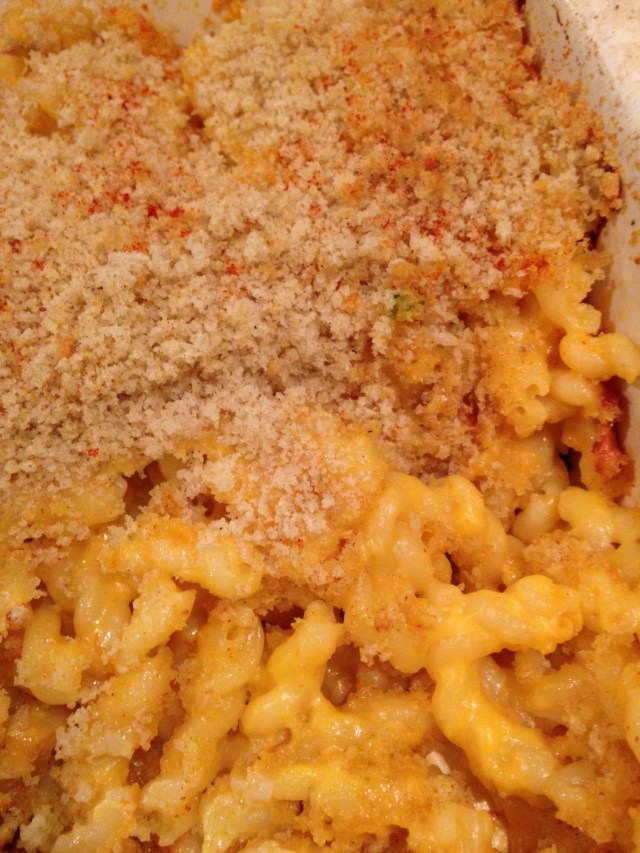 smoked mac and cheese